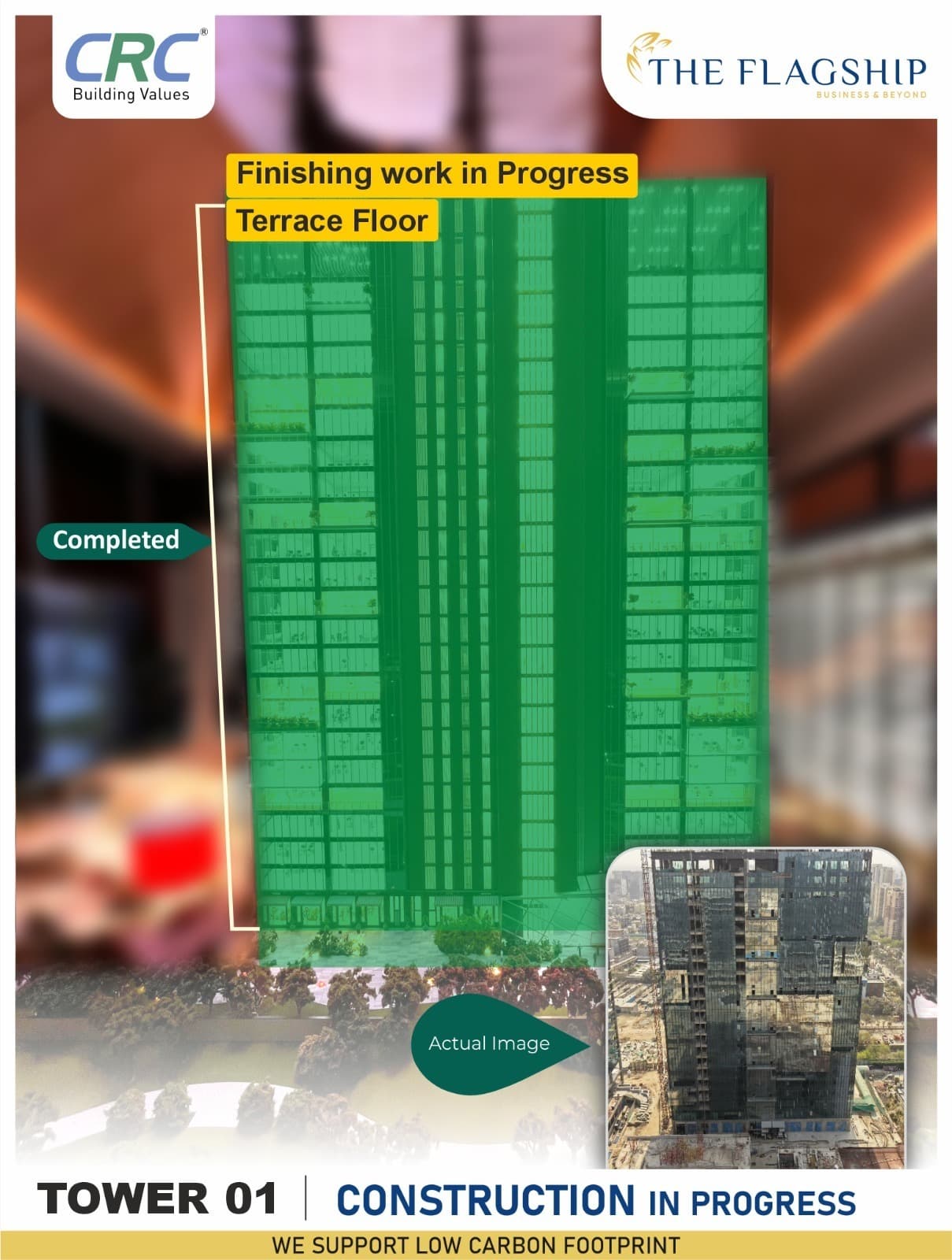 Tower 1 at CRC The Flagship, Sector 140A Noida