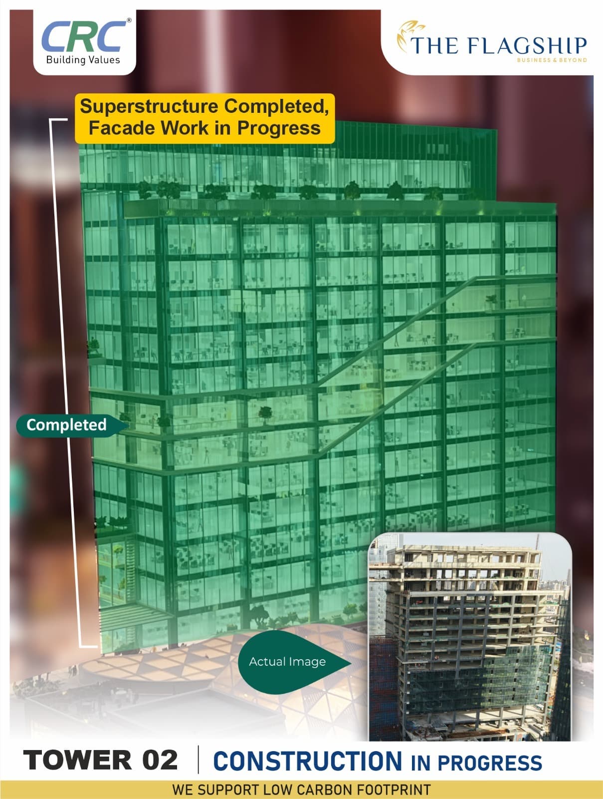 Tower 2 at CRC The Flagship, Sector 140A Noida