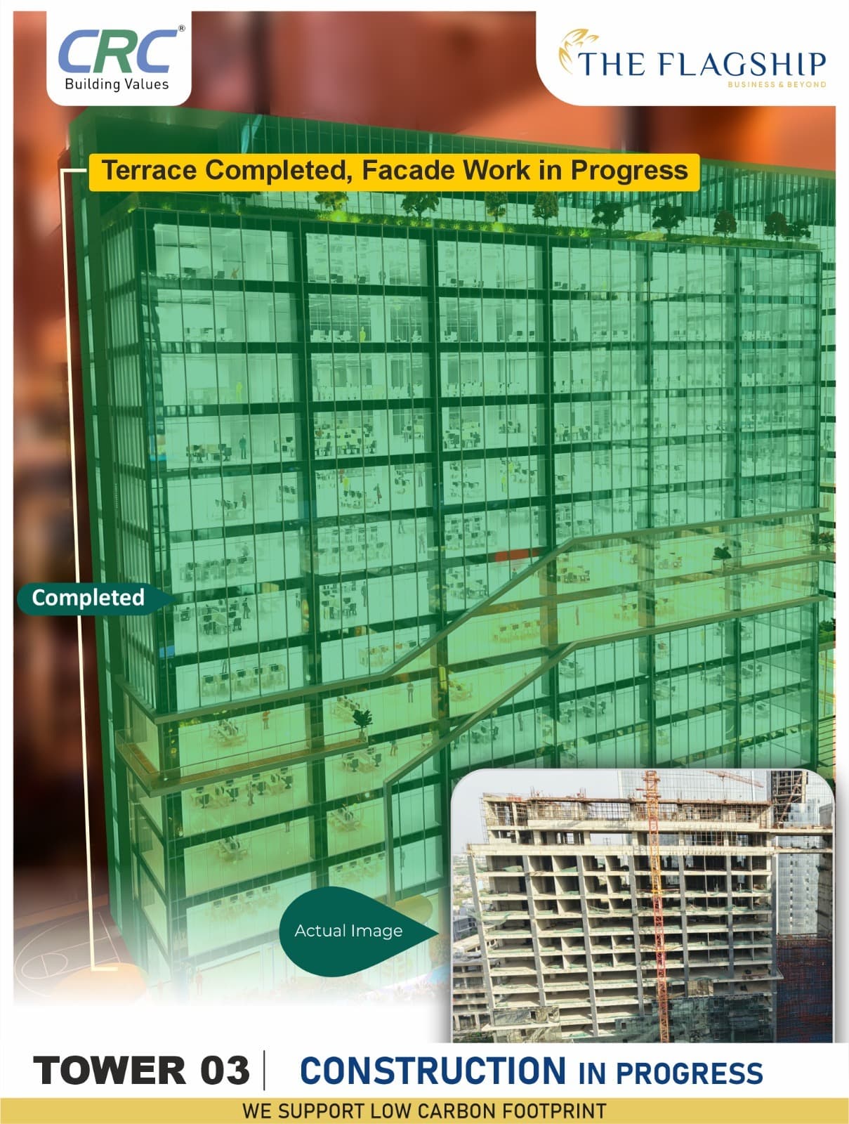 Tower 3 at CRC The Flagship, Sector 140A Noida