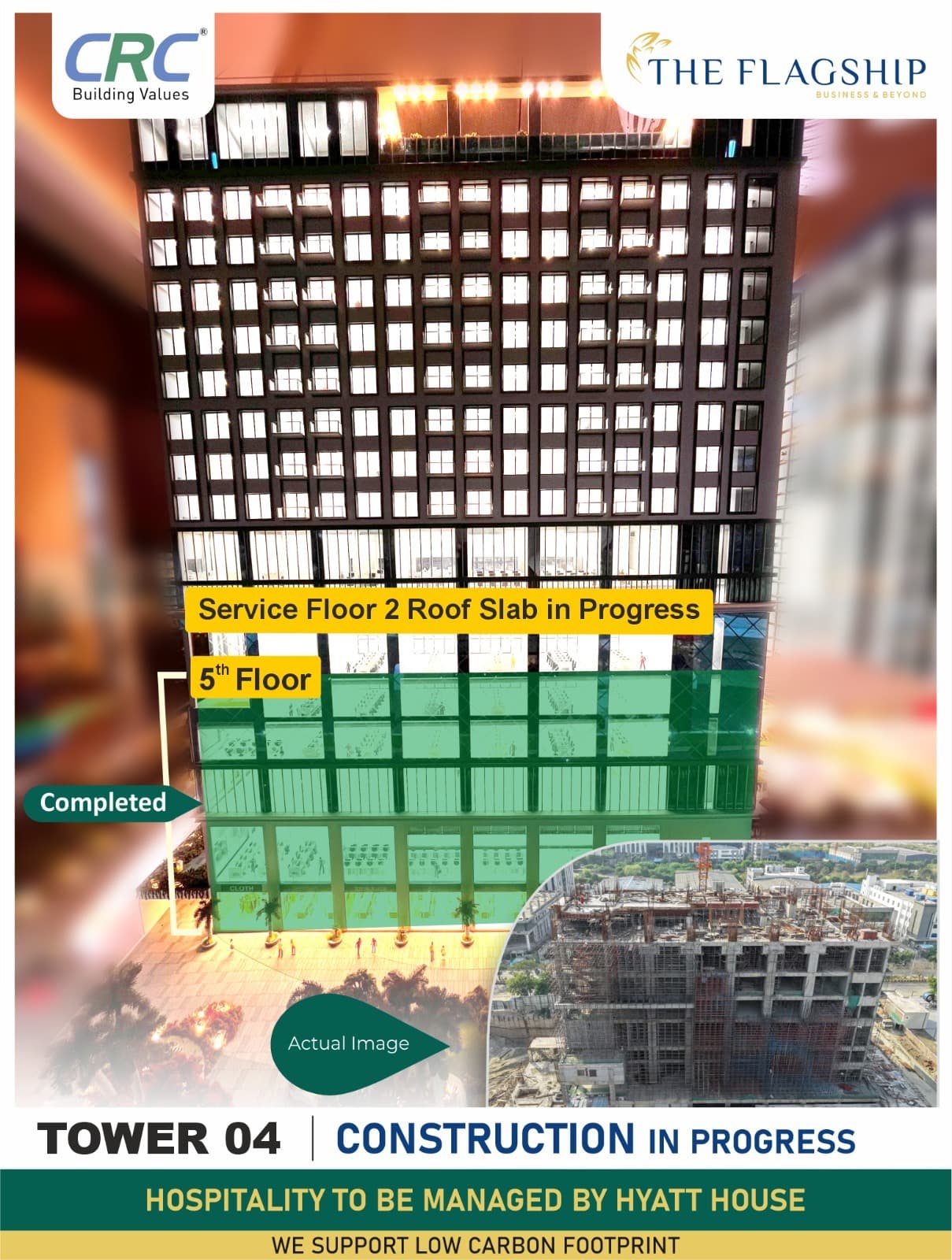 Tower 4 at CRC The Flagship, Sector 140A Noida