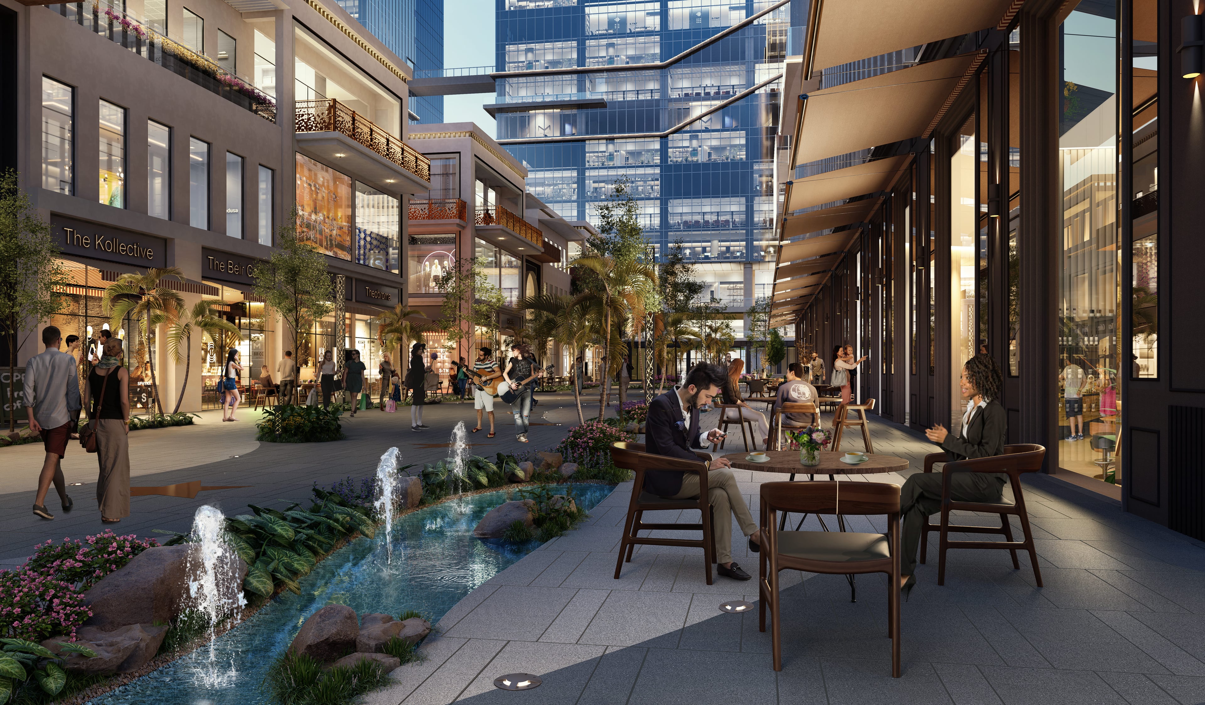 The Crosswalk hi-street at CRC The Flagship